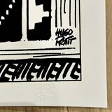 Original screenprint - Hugot Pratt - Corto Maltese - numbered + certificate of authenticity