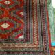 Old oriental rug made hands 280x195cm