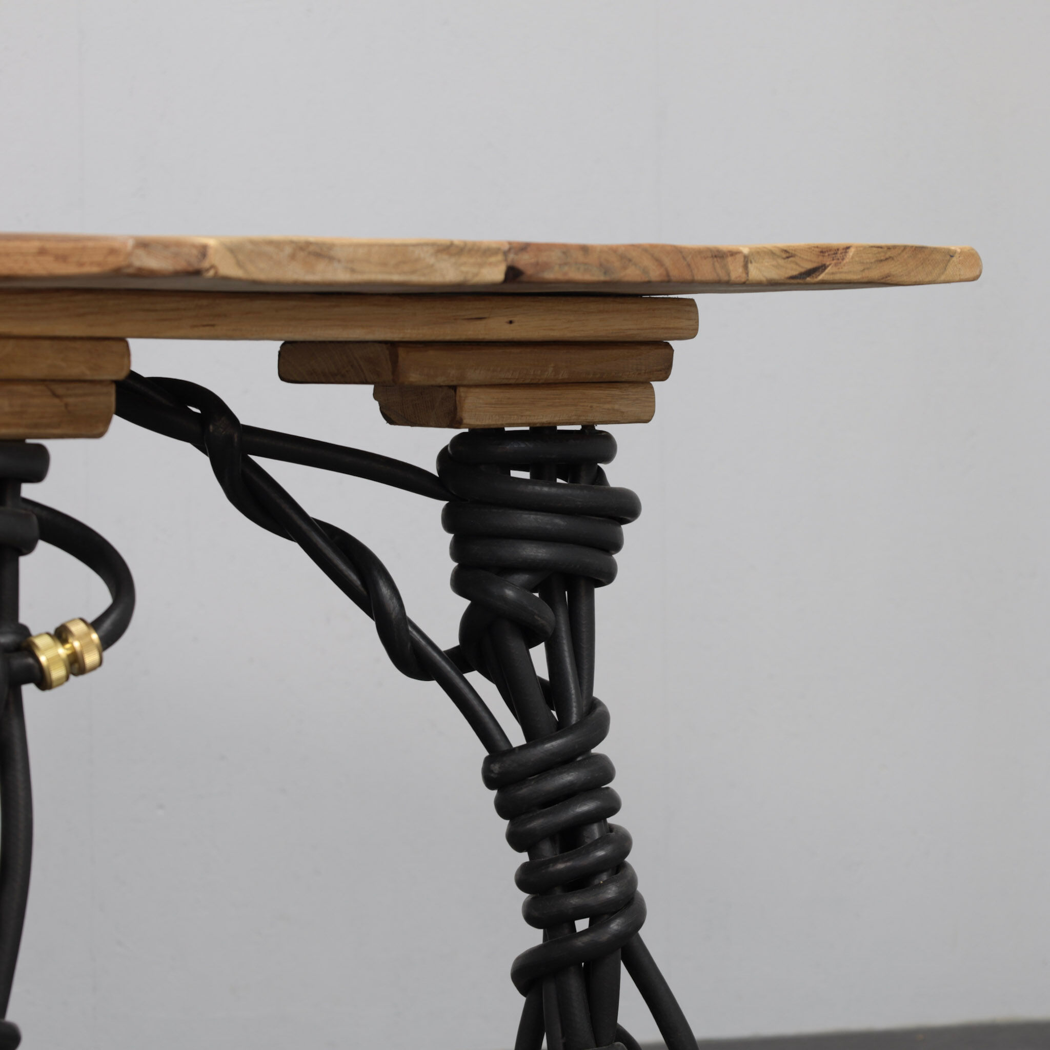 Hosepipe dining table by Sander Bokkinga for BOK, unique piece, 2020s
