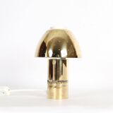 Hans-agne jakobsson scandinavian lamp pair b-221 brass (tynell pape)