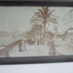 Old framed photograph: Panorama of Cannes (circa 1900)
