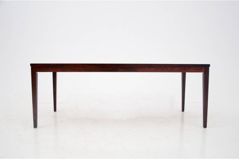 Table basse, design danois, années 60. Rénovée.