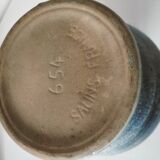 Salins glazed stoneware ewer, model 654, 1960s