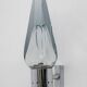 Pair of Mid-century Modern Murano Glass Sconces by Flavio Poli for Seguso