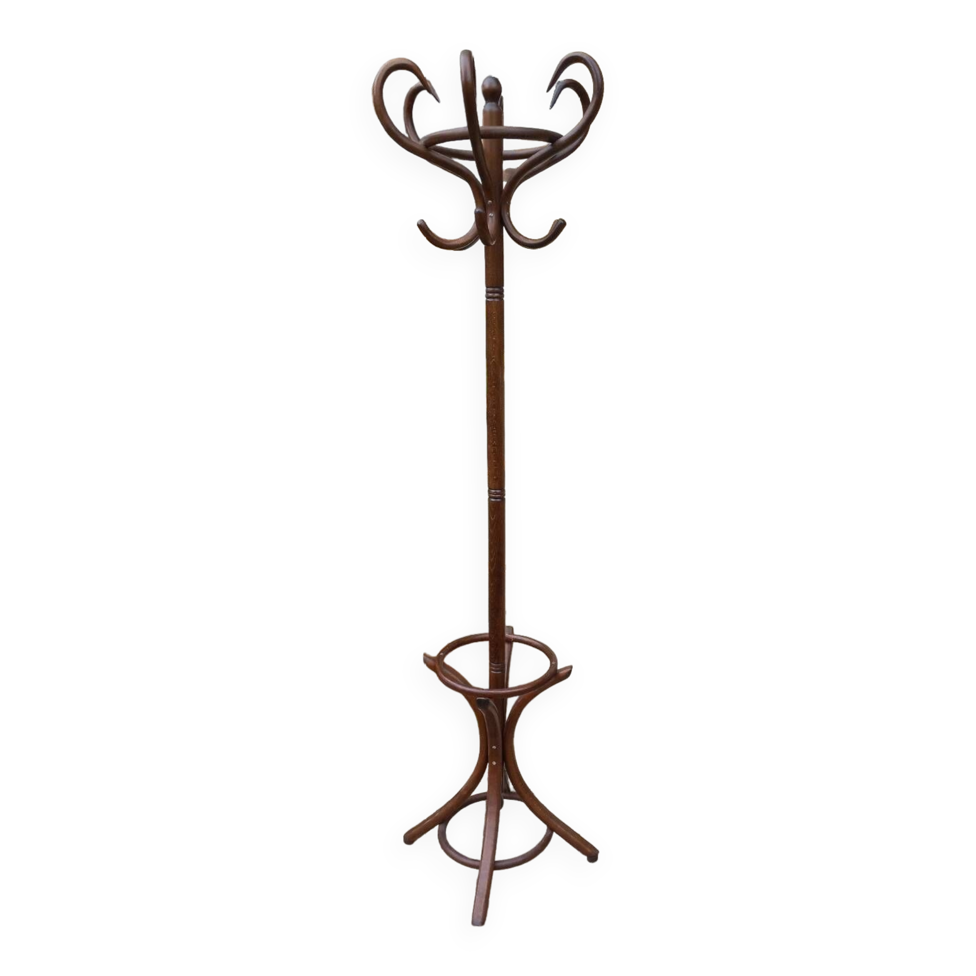 Vintage parrot coat rack