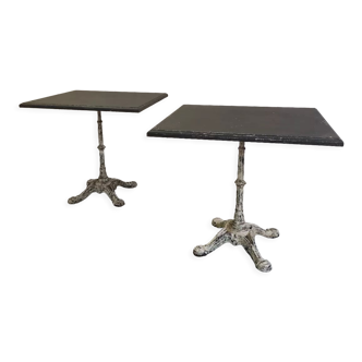 Pair of bistro tables