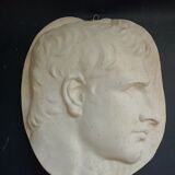 Profile of the Emperor in plaster