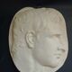 Profile of the Emperor in plaster