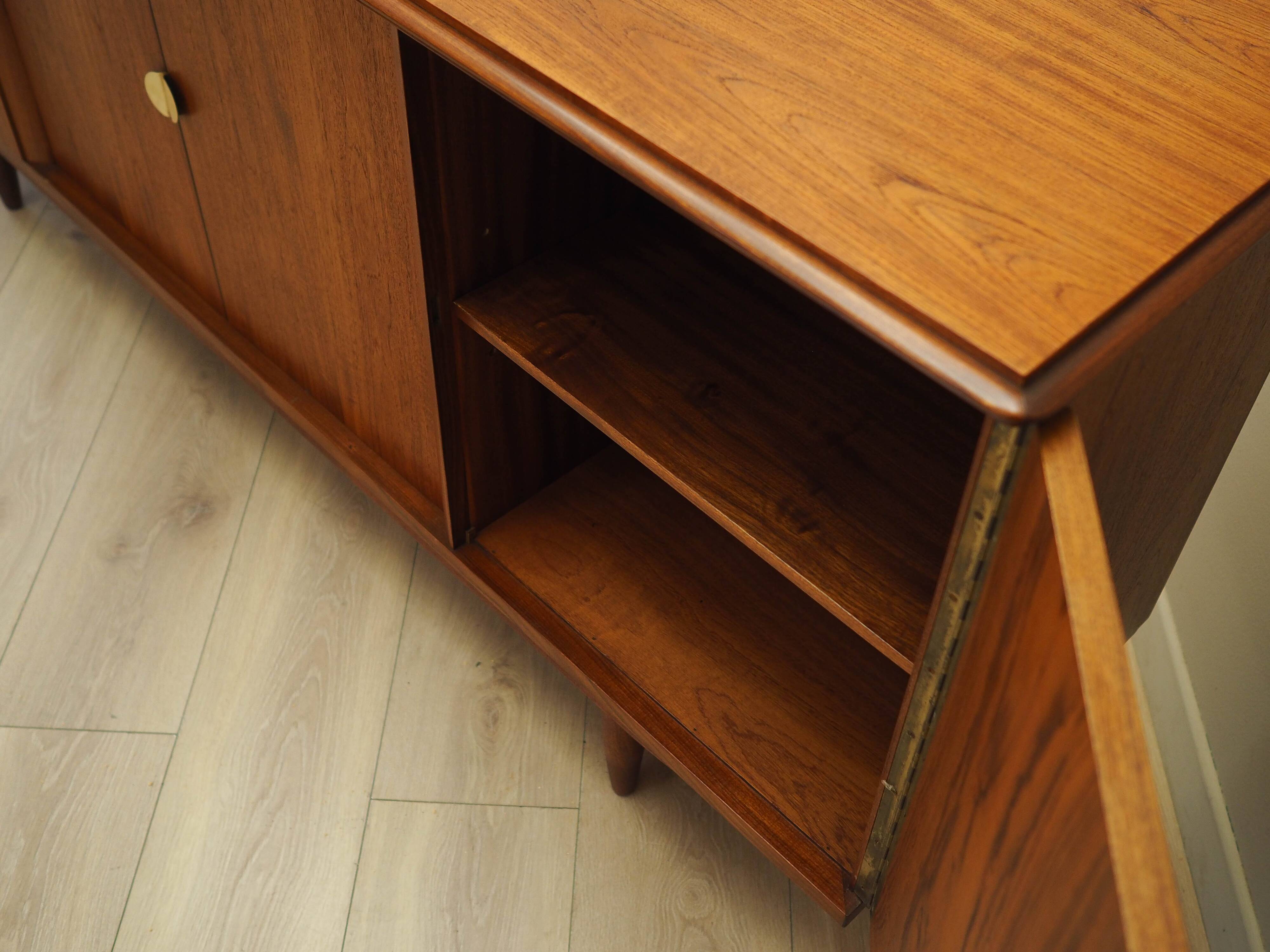 Teak sideboard, Danish design, 1970s, manufactured in Denmark