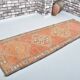 Tapis couloir Oushak vintage sku 3545