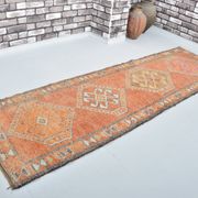 Tapis couloir Oushak vintage sku 3545