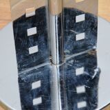 Designer stainless steel coat rack