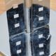 Designer stainless steel coat rack