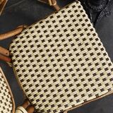 Parisian bistro table and chairs.
