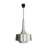 Spage Age brushed aluminum hanging lamp