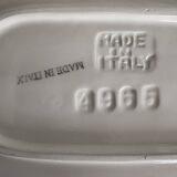 Vintage White Ceramic Asparagus Dish