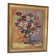 Huile sur panneau vintage signée Hourregue - bouquet de fleurs