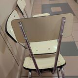 Vintage formica and metal chair