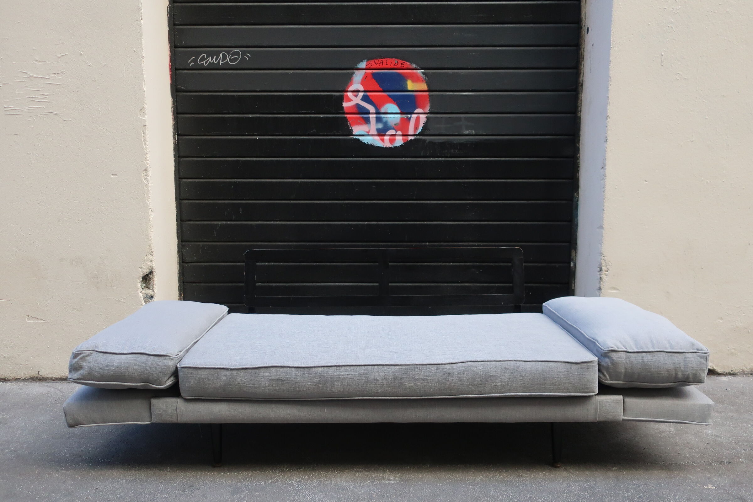 Sofa two-seater convertible 60 years