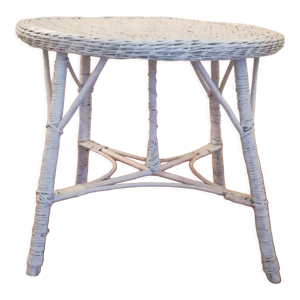Table en rotin xix siècle