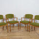 Chaises de salle à manger en chêne du milieu du siècle Modèle J62 par Poul M. Volther pour FDB Mobler, Danemark, années 1960, Ensemble de 4