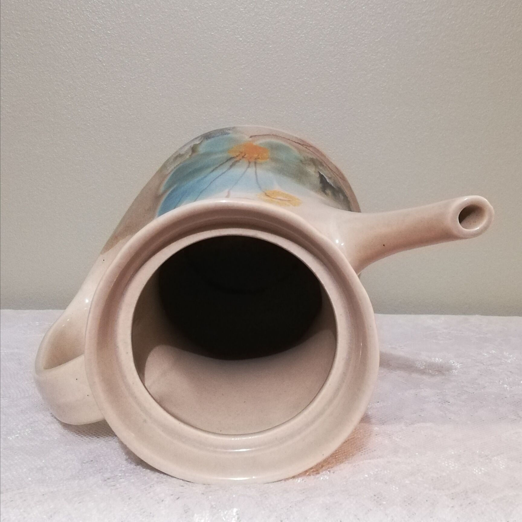 Pitcher 1 liter of the earthenware factory of Pornic