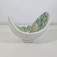 Sculptural ceramic bowl signed by Robert Bonfil, France, 1950s.