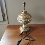 Antique brass lamp base