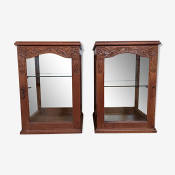 Set of 2 showcases