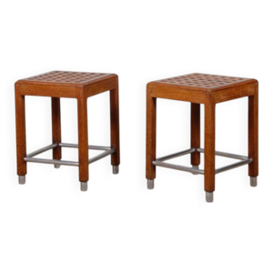 Paire de tabourets par - circa 1940