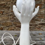 Ceramic hand lamp