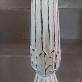 Large carved wood candlestick