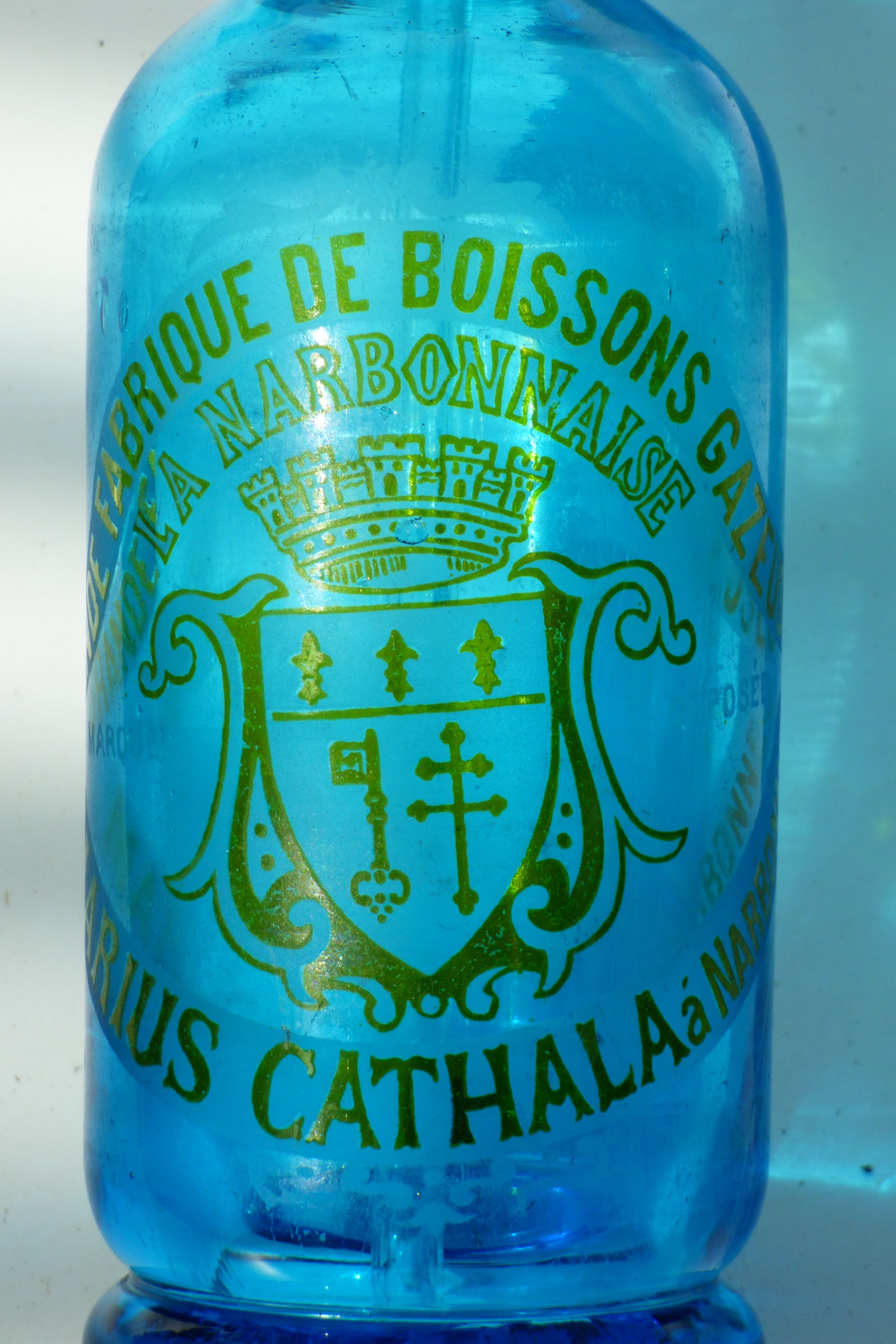 Siphon bottle of seltz water