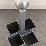 Walter & Moretti dlg aluminum umbrella stand from the 70s and 80s