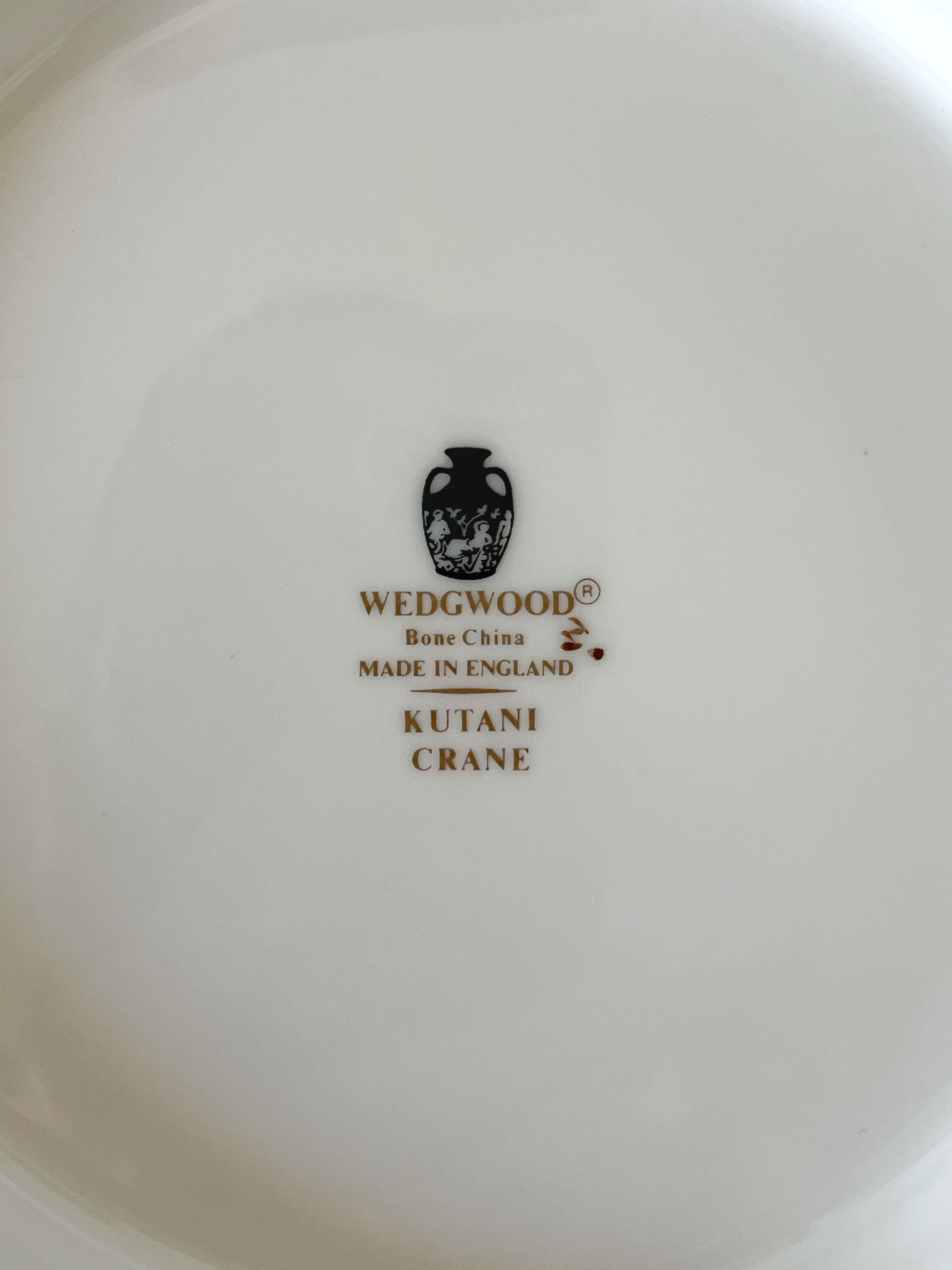 Kutani Crane Wedgwood English earthenware tureen