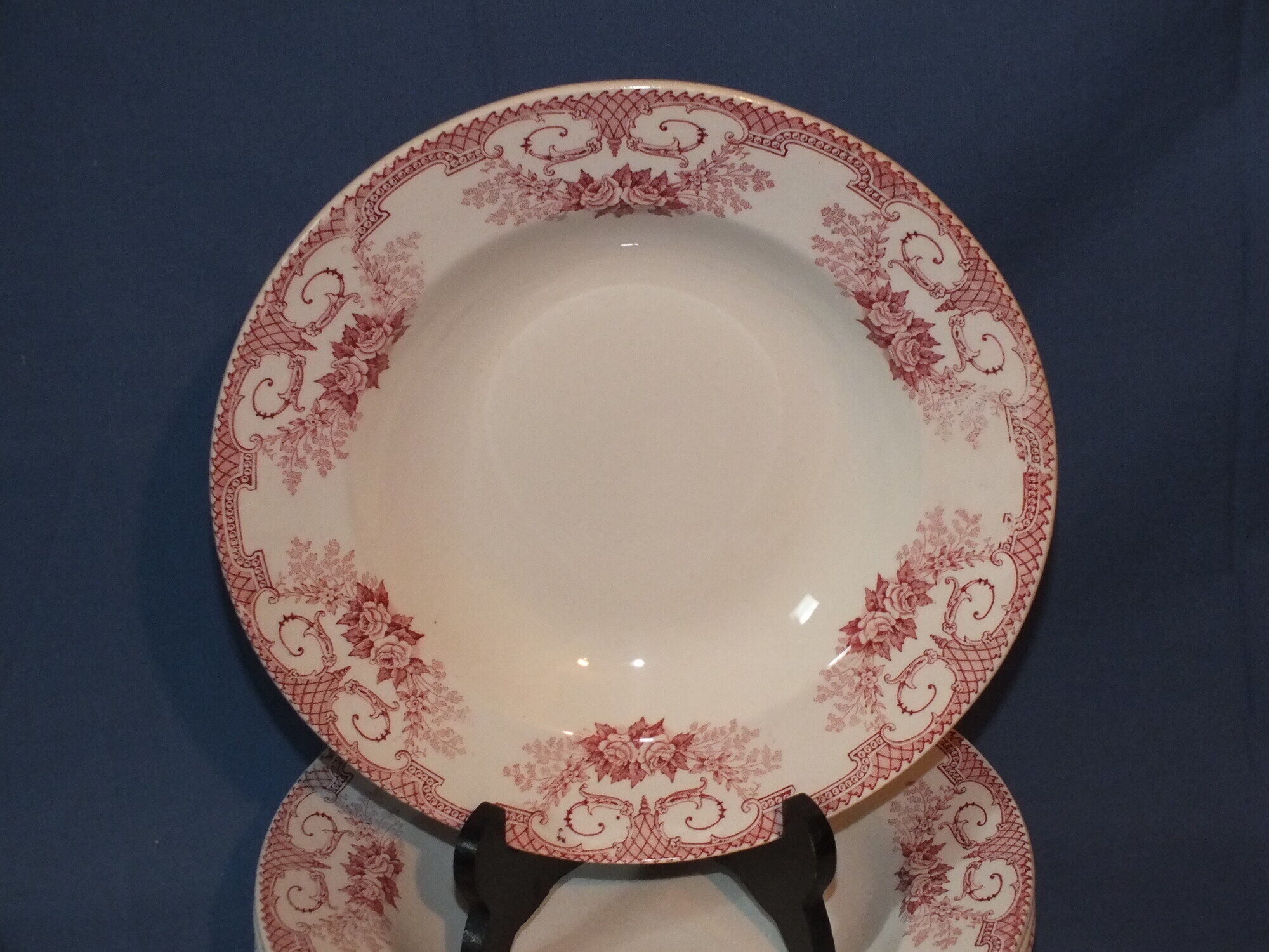 6 hollow plates in Iron Land Establishments Debray Service Clichy