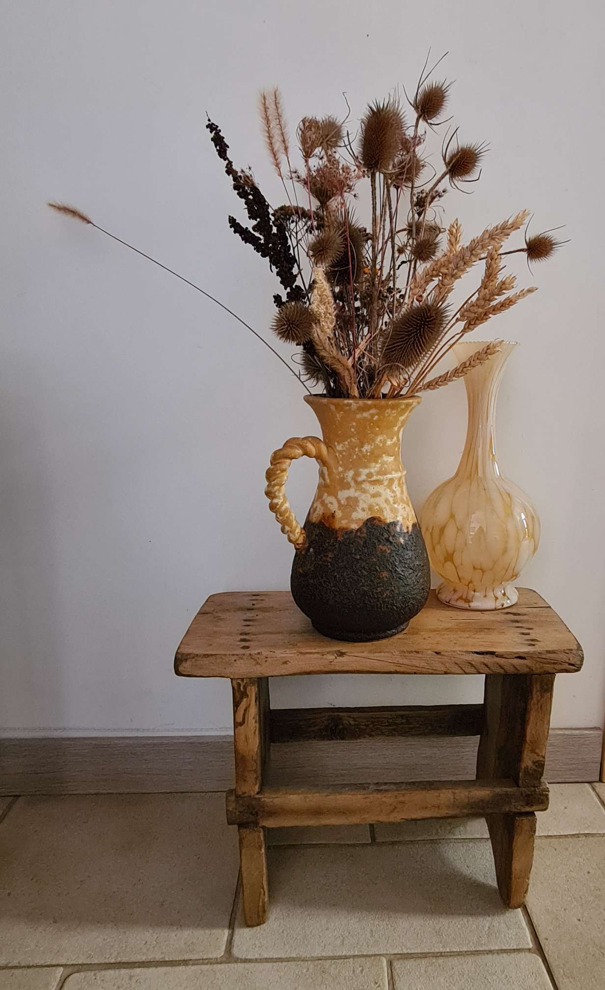 German pottery vase 60s