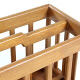 Wooden magazine holder - vintage