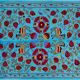 Hand-knotted rug, vintage Turkish rug 103x188 cm