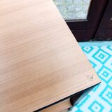 Serving table on casters