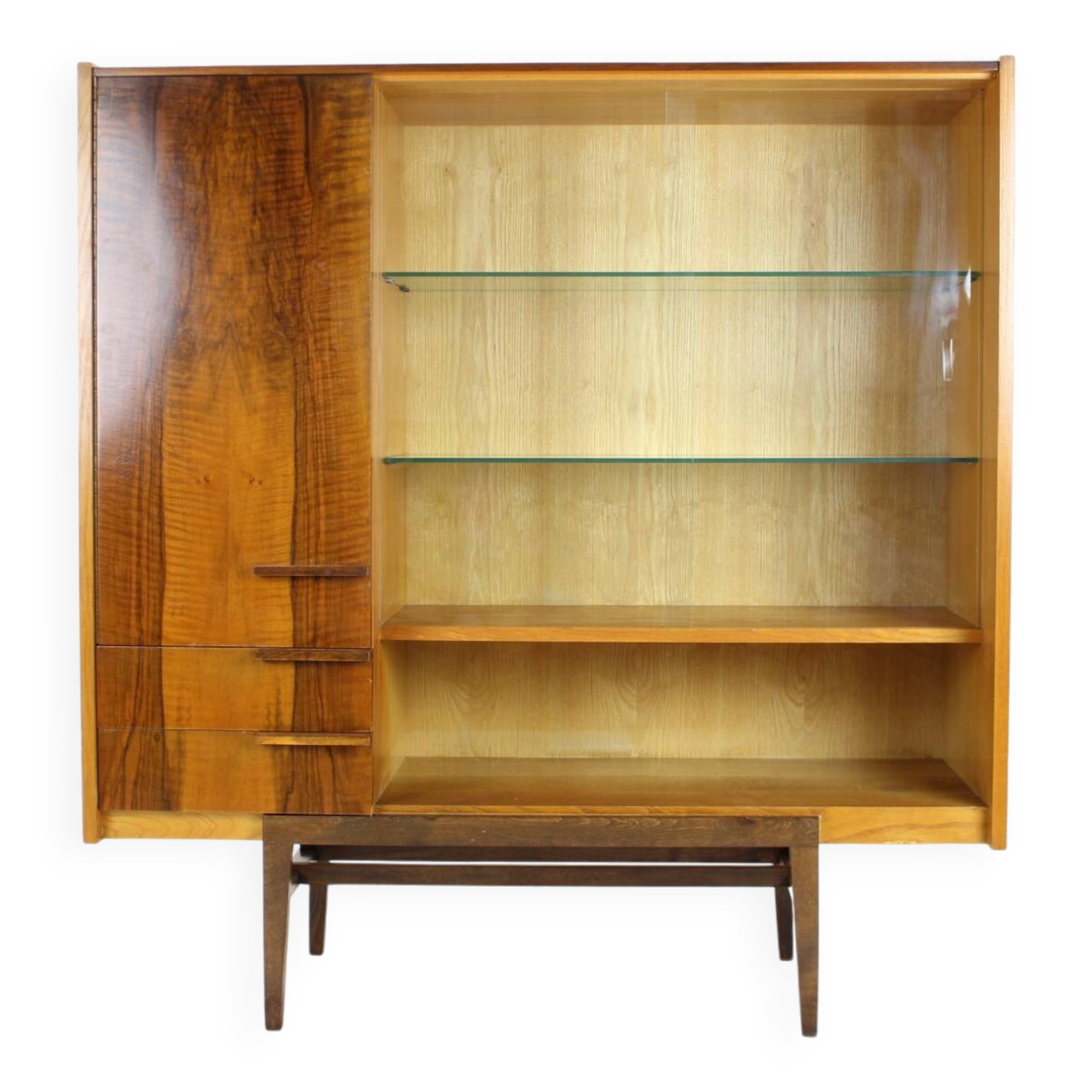 Design Midcentury Bookcase by František Mezulánik, Czechoslovakia, 1960s