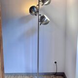 3-light metal eyeball floor lamp