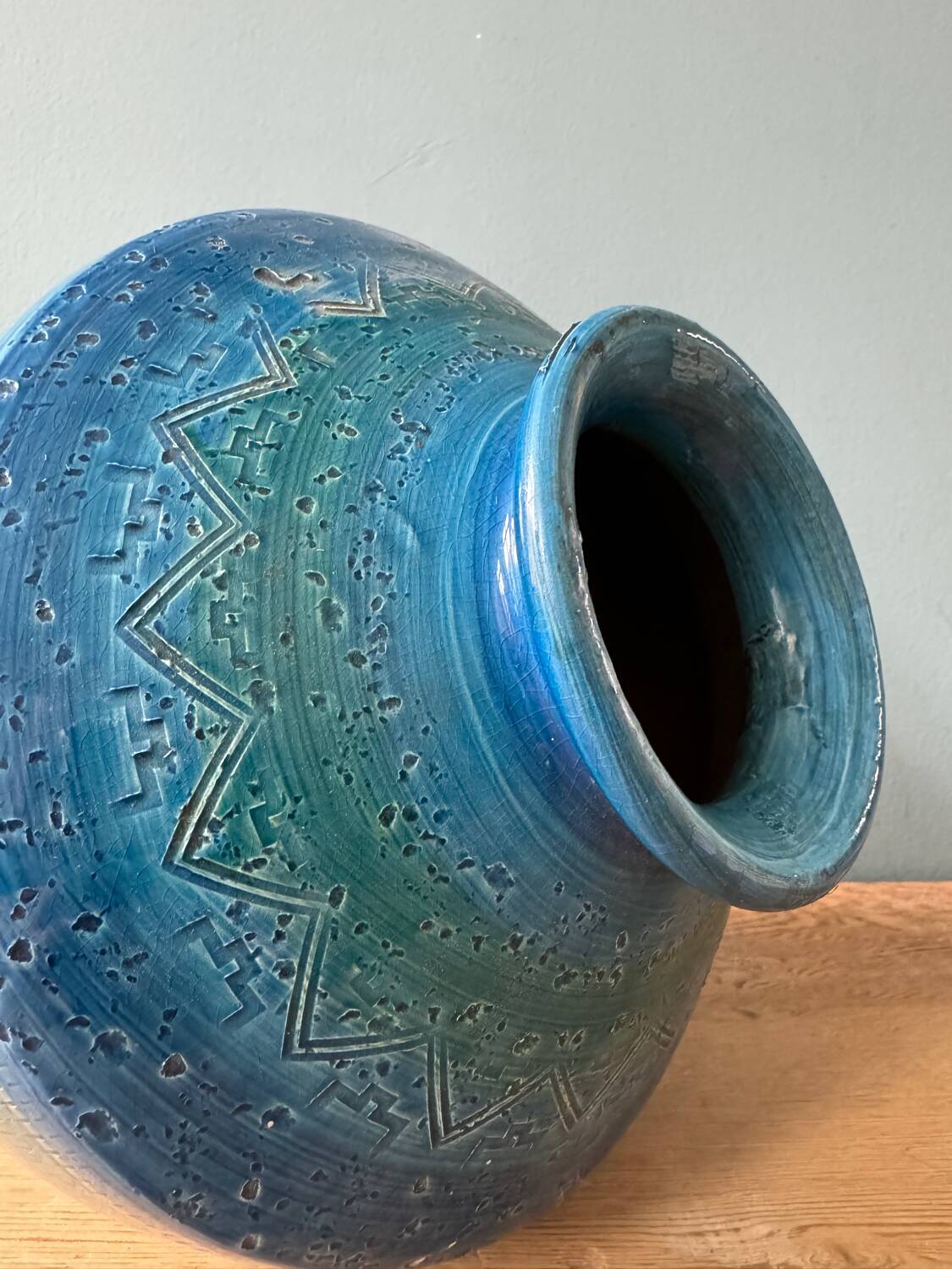 60´s ceramic vase Aldo Londi Bitossi