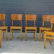 Lot of 6 bistro chairs