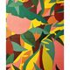 Orange jungle illustration