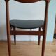 Pair of chairs scandinavian Henry Walter Klein for Bramin