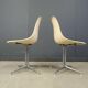 Chaises Eames La Fonda par Herman Miller, ensemble de 2 années 1960