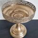 Gold-plated metal footed cup from the early 20th century