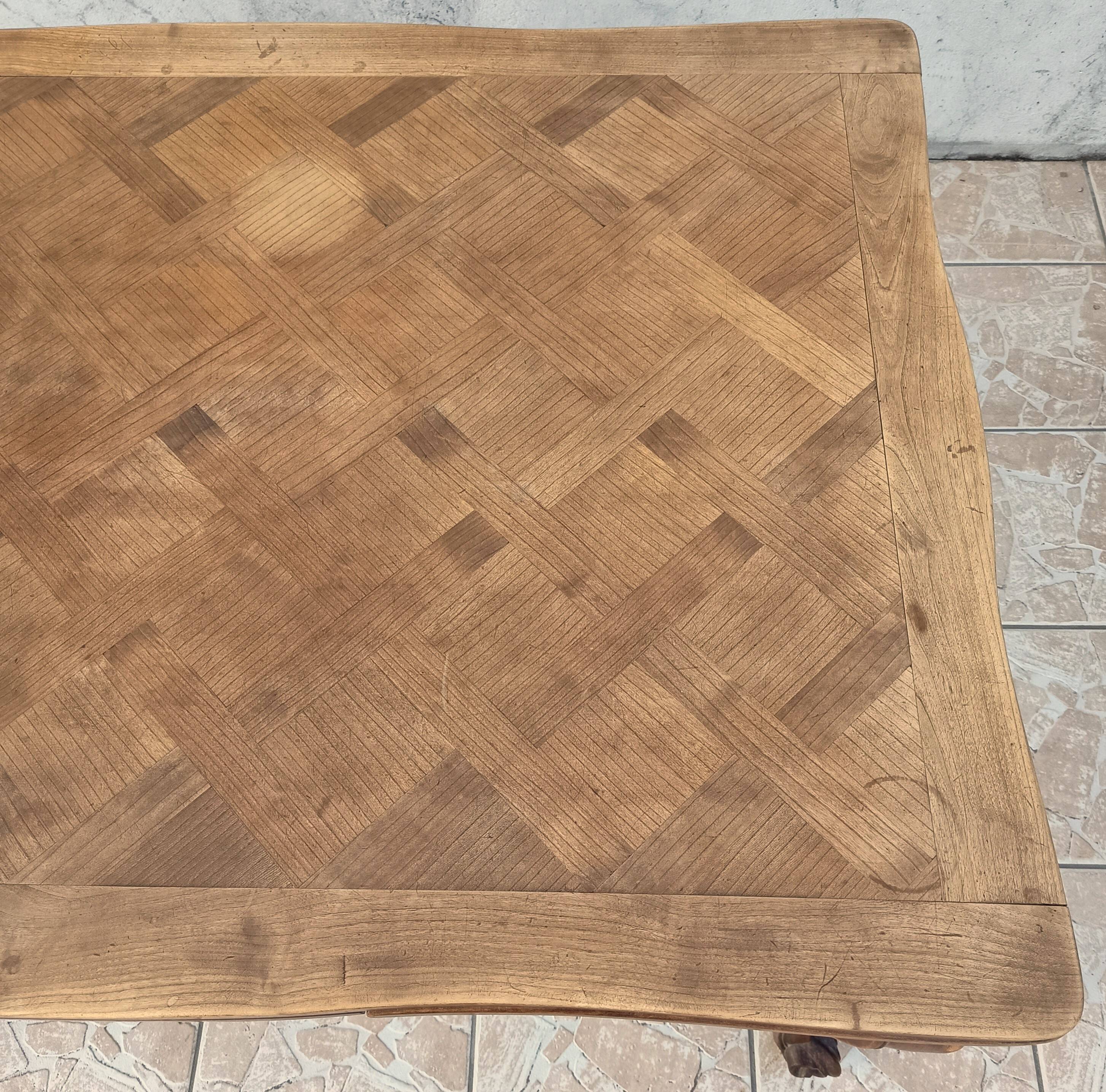 Louis XV style beech table