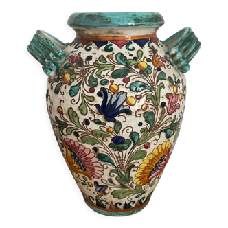 Ceramic amphora vase